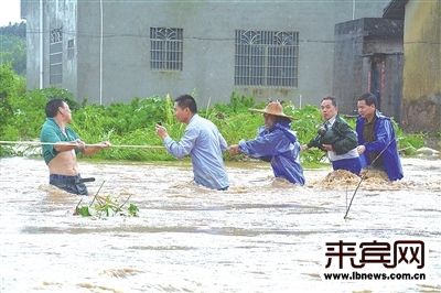 金秀象州突遭暴雨袭击