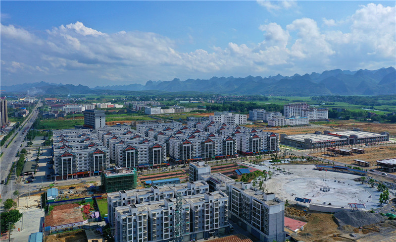 忻城县城南易地扶贫搬迁点